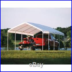 ShelterLogic 12 x 26 ft. Canopy Replacement Cover for 2 in. Frame, White