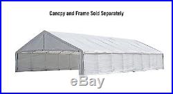 ShelterLogic 27775 Ultra Max Canopy Accessories Enclosure Kit, White, 30' X 30