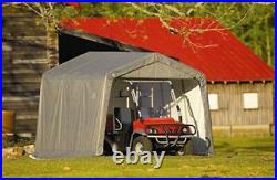 ShelterLogic 8x8x8 Portable Garage Shed Canopy Car ATV