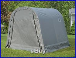 ShelterLogic 8x8x8 Round Style Portable Garage Shed Instant Canopy 76803
