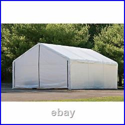 ShelterLogic Enclosure Kit for Super Max 20ft. X 18ft. Outdoor Canopy White