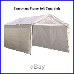 ShelterLogic Max AP 10 ft. X 20 ft. White Canopy Enclosure Kit Fits 1-3/8 in. Fr