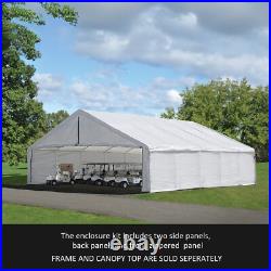 ShelterLogic Ultra Max Canopy Enclosure Kit, 30 ft. X 50 ft