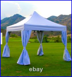 Side Wall Curtains Only -Undercover 10' X 10' Instant Canopy Tent BRAND NEW