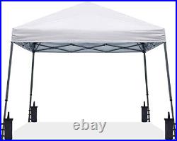 Stable Pop up Outdoor Canopy Tent, White gazebo Party Wedding Pop Up Heavy Duty