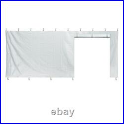 Standard 7x20 Tent Sidewall Roll Up Entrance Canopy Side Wall Panel 14 Oz Vinyl