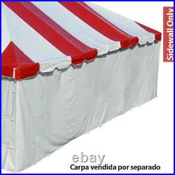 Standard 7x30 Tent Sidewall Removable Solid Canopy Side Wall Panel 14 Oz Vinyl