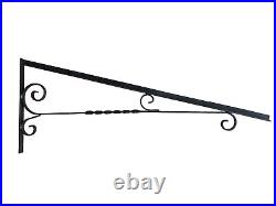 Steel bracket awning cantilever (PACK x3) for window door sheed. 14 in x 36 in