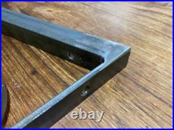 Steel bracket awning cantilever (PACK x3) for window door sheed. 15 in x 30 in