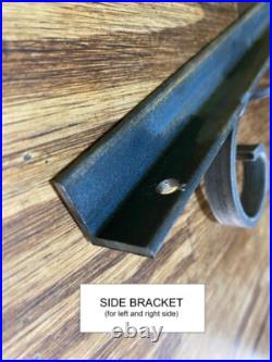Steel bracket awning cantilever (PACK x3) for window door sheed. 15 in x 30 in
