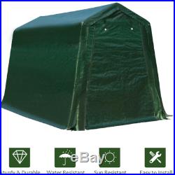 Storage Shed Logic Tent Shelter Car Garage Steel Frame Carport Canopy Waterproof