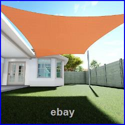Sun Shade Sail Permeable Rectangle Square Outdoor Patio Deck Pool Canopy UV Top