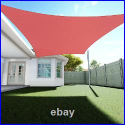 Sun Shade Sail Permeable Rectangle Square Outdoor Patio Deck Pool Canopy UV Top