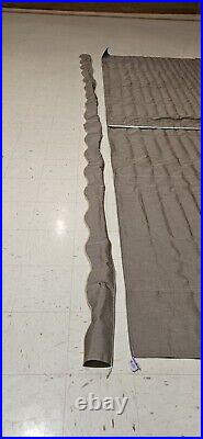 SunSetter Awning FABRIC (FABRIC ONLY) Replacement -New-Nutmeg Tweed- READ DESC