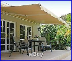 SunSetter Motorized Retractable Awning 18 x 10 ft. Outdoor Deck & Patio Awning