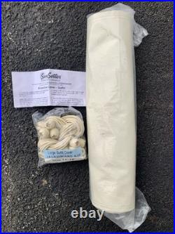 SunSetter Vista and Motorized Awning Protective Cover Only Large Size 14' Cream