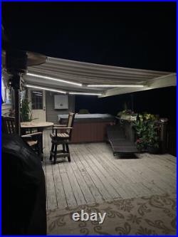 Sunsetter Awning Cream L. E. D Dimming Lights For 10'2, 11'8, & 13'1