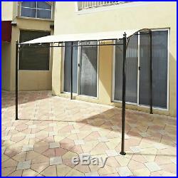 Sunshade Awning Gazebo with Polyester Shade, Steel Stand