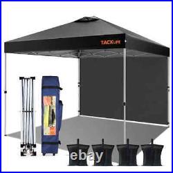 TACKLIFE Pop Up Canopy Tent 10' X 10', Easy Set-Up Outdoor Canopy Instant Canopy