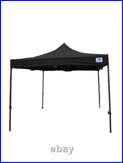 TORO TENTS Grande Instant Shelter 10x10ft Commercial Grade Canopy BLACK
