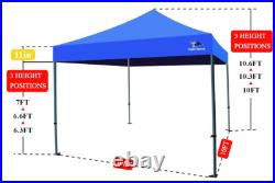 TORO TENTS Grande Instant Shelter 10x10ft Commercial Grade Canopy BLACK