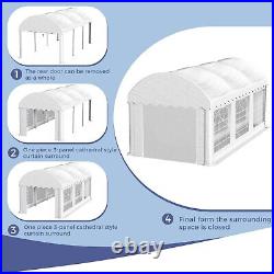 Tents for Parties Party Tent 10x20 ft, Outdoor Canopy Heavy Duty Wedding Tent