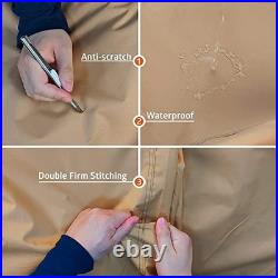 Travel Trailer Camper RV Cover Package Premium Heavy-Duty Waterproof 24-27 ft
