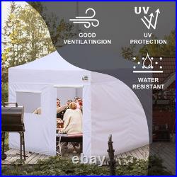 USA Full Zippered Walls for 10 X 10 Easy Pop up Canopy Tent, Enclosure