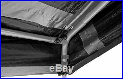 UST 20' x 20' Heavy Duty Valance Canopy Tarp UV Protected Carport Cover Silver