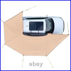 Uimoso 270° Vehicle Awning, 133 sq. Ft, UV50+ Protection, Passenger Side