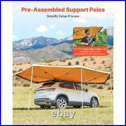 Uimoso 270° Vehicle Awning, 133 sq. Ft, UV50+ Protection, Passenger Side
