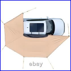 Uimoso 270° Vehicle Awning, 133 sq. Ft, UV50+ Protection, Passenger Side