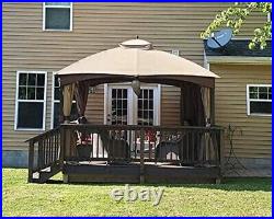 Ultra-Durable RipLock Gazebo Canopy for Lowe's Allen Roth UV & Water Resistant