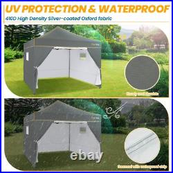 Upgrade 10x10' Commercial Pop UP Canopy Party Tent Waterproof Gazebo Heavy Duty