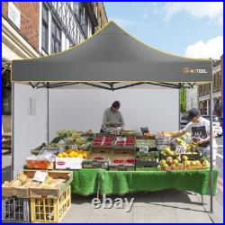 Upgrade 10x10' Commercial Pop UP Canopy Party Tent Waterproof Gazebo Heavy Duty