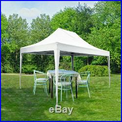 Upgraded Quictent 10x15 EZ Pop Up Canopy Party Tent with Sidewalls 9.2ft H White