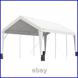 VEVOR 10x20FT Carport Canopy Outdoor Carport Shelter Garage Storage Shed Tent