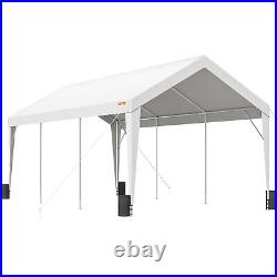 VEVOR 10x20FT Carport Canopy Outdoor Carport Shelter Garage Storage Shed Tent