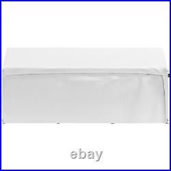 VEVOR Carport Canopy Car Shelter Tent 13 x 20ft with 8 Legs and Sidewalls White