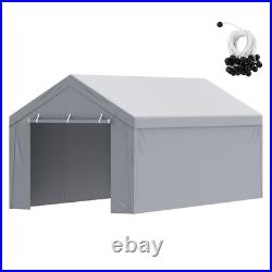 VEVOR Carport Replacement Canopy Car Shelter Top+Side 10x20ft Frame Not Included