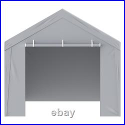 VEVOR Carport Replacement Canopy Car Shelter Top+Side 10x20ft Frame Not Included