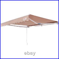 VEVOR Patio Awning Retractable 13'x8' Awning Sunshade Shelter with Crank Handle