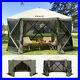 VEVOR-Pop-Up-Gazebo-Tent-6-Sided-Camping-Canopy-Sun-Shelter-Shade-Green-1212-01-iqe