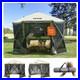 VEVOR-Pop-Up-Gazebo-Tent-Pop-Up-Screen-Tent-6-Sided-Canopy-Sun-Shelter-Green-01-qnix