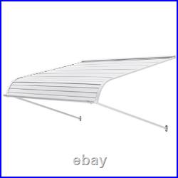 VEVOR Window Awning Door Canopy 48x42 in Aluminum Front Door Awnings Anti-Rust
