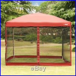 VIVOHOME 210D Outdoor Patio Gazebo Canopy Instant Pop Up Wedding Party Mesh Tent