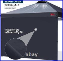 Versatile 10x10 Pop-Up Tent with Sidewall for Camping, Parties & Outdoor Events