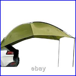 Versatility Teardrop Awning for SUV RVing, Car Camping, Easy-Out Self Standing