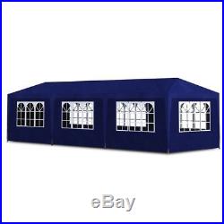 VidaXL Outdoor Party Tent 10'x30' Blue Gazebo Canopy Pavilion Cater 8 Walls