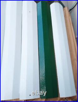 Vtg Montgomery Wards Green White Aluminum 40 Awning for Door/Window